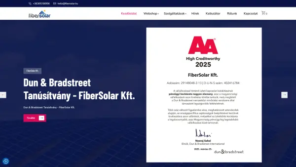 FiberSolar desktop